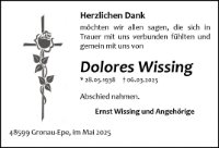 eine Anzeige